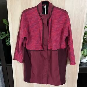 Lululemon Bumble Berry Pink Cocoon Car Coat Lightweight Jacket Size Small